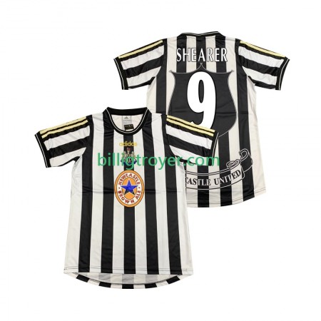 Billige Fotballdrakter Newcastle United SHEARER 9 1999 Retro Hjemmedraktsett 1997 Kortermet